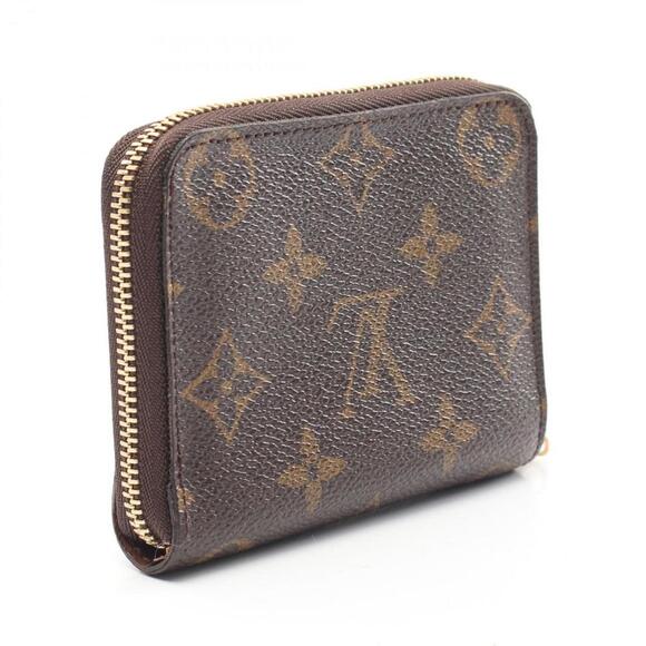LOUIS VUITTON Brown Monogram Coated Canvas Wallet - Picture 3 of 10